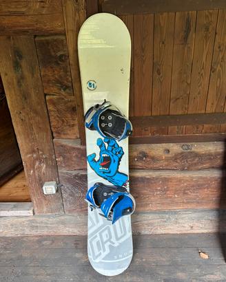 Snowboard Santa Cruz 151 cm + attacchi