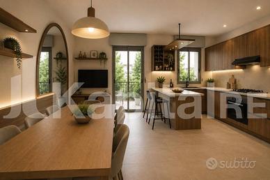 Appartamento di 108 m² con 4 locali e box auto dop