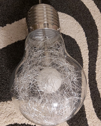 Lampadario a lampadina