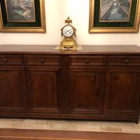 madia + vetrina in legno