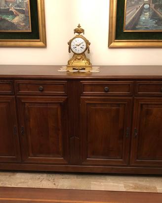 madia + vetrina in legno