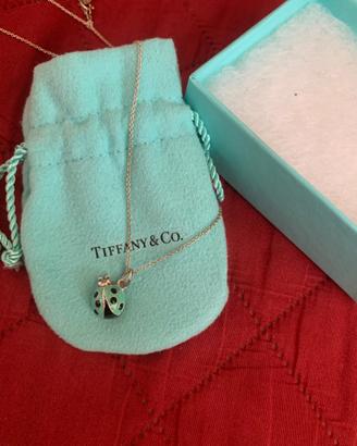 Collana Tiffany con ciondolo coccinella