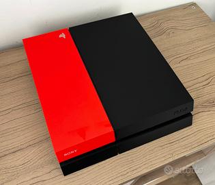 PS4 fat  black/red - FW12.00 - GH 1TB - come nuovo