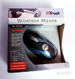 TRUST Wireless Mouse MI-3500X Design ergonomico