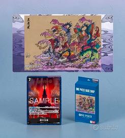 One Piece Base Shop Vol.2 Imu Card + Playmat