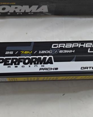 BATTERIA LIPO 2S GRAPHENE HV PERFORMA RACING 8300m