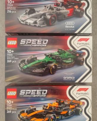 LEGO Speed Champions Formula 1 77259, 77245, 77251