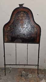 letto matrimoniale antico ferro