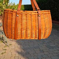 borsa in vimini a spalla