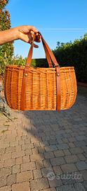 borsa in vimini a spalla
