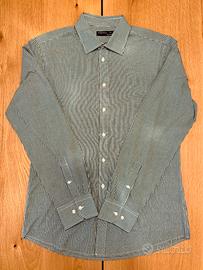 Camicia a quadretti verdi Piazza Italia, size L