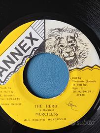 Disco - 45 giri, reggae. Merciless The Herb