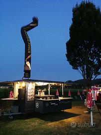 Insegna mobile ad aria per eventi BIRRA