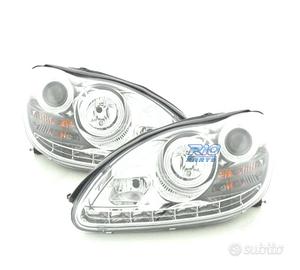 FARI XENON MERCEDES CLASSE S W220 02-05 FONDO CROM