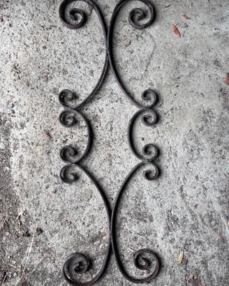 Ricci decorativi in ferro battuto