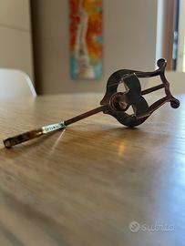 Letturino vintage per sax contralto in metallo
