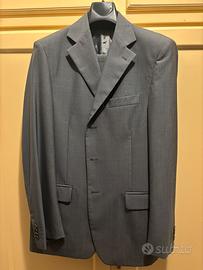 Abito uomo pura lana vergine taglia 48