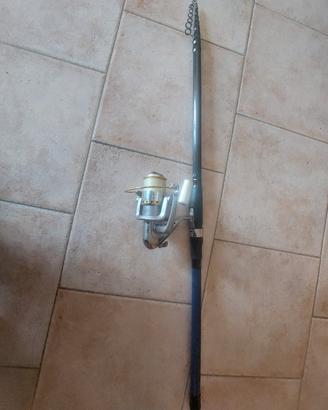 Canna da pesca Daiwa Shadow 400 + mulinello - kit 
