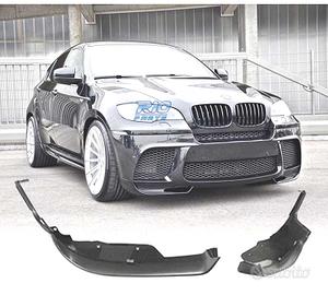 SPLITTER PARAURTI ANTERIORE BMW X6 E71 LOOK M PERF