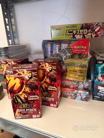 OnePiece Pokemon Dragonball topps seald o singole