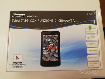 Tablet 7" Kennex con funzione chiamata