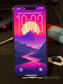 iPhone 15 Pro Max (Titanio) perfetto 90% batteria