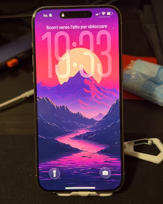 iPhone 15 Pro Max (Titanio) perfetto 90% batteria