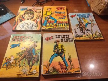 Fumetti TEX, 5 albi