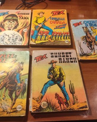 Fumetti TEX, 5 albi