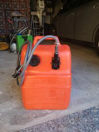 Serbatoio fuoribordo quicksilver 25 litri no tubi