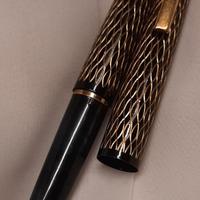 Due Penne Stilogrfiche con pennino in oro 14 k