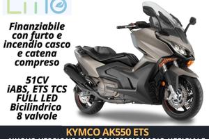 Kymco AK 550 ETS finanziabile permute