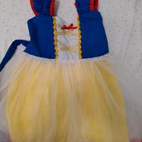 vestito biancaneve carnevale 100cm