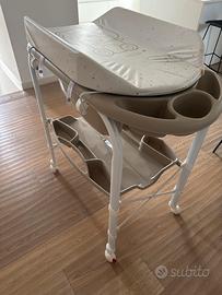 Fasciatoio con vaschetta bagnetto Cam