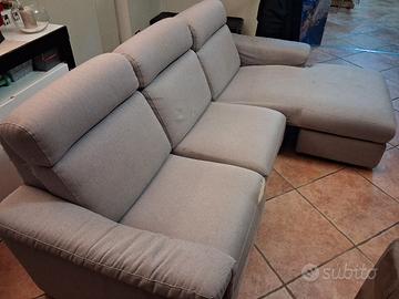 divano color tortora poltrone sofà 