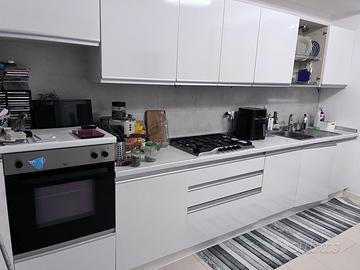 cucina laccata bianca