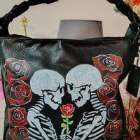 BORSA DIPINTA A MANO "GOTICA"