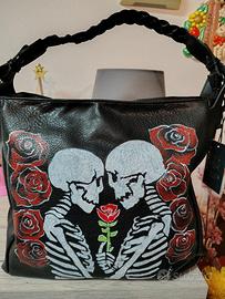BORSA DIPINTA A MANO "GOTICA"