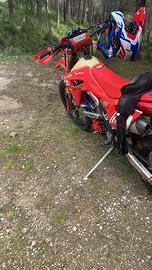 Crf red moto 250 rx targata