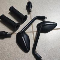 manopole contrappesi e frecce fz6