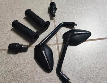 manopole contrappesi e frecce fz6