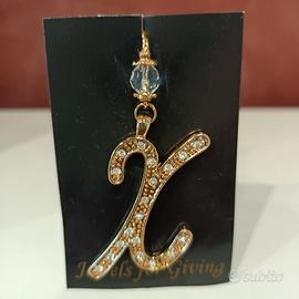 Pendaglio Lettera Dorata X di #Xandra