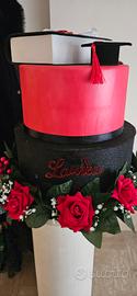 torta scenografica laurea