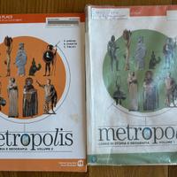 Libri scolastici Metropolis vol 1 e 2