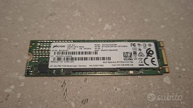 Hard Disk SSD M.2 SATA 256GB  Micron MTFDDAV256TBN