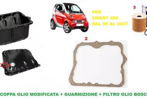 COPPA OLIO MODIFICATA SMART 450 DAL 98 600 700 BEN