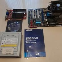 Mobo+CPU+Ventola+Ram+Scheda grafica+Masterizzatore