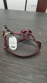 Pettorina per cani CAFIDE - Bordeaux e Oro TG S