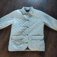 giacca trapuntata  da equitazione vintage