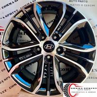 4 CERCHI IN LEGA ORIGINALI RAGGIO 17 HYUNDAI